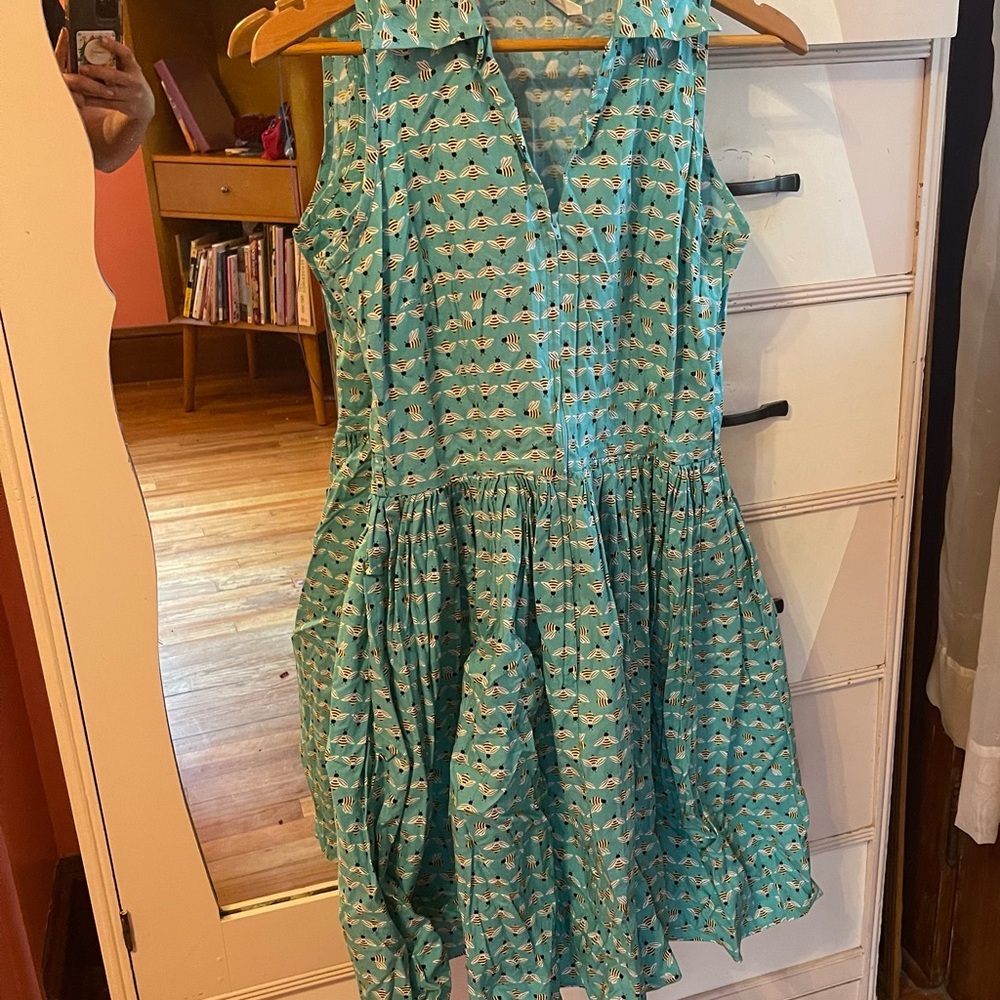 Bernie Dexter Zip Front Shirtwaist dress